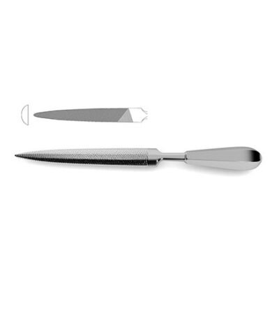 Bone File Single Ended - surgi right