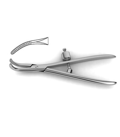 Bone Reduction Forceps Angled - surgi right