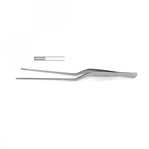Brown Bayonet Tissue Forceps - Surgi Right