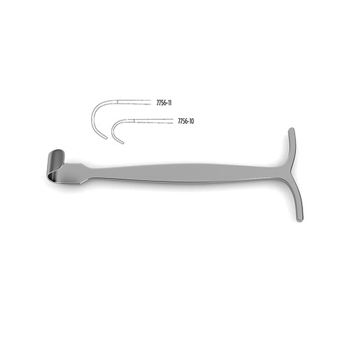 Smillie Knee Retractor Curved - Surgi Right