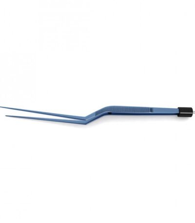Titanium Bipolar Bayonet Forceps - Surgi Right