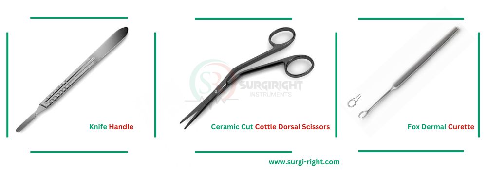 Surgical Instruments for Cutting and Dissecting - Surgi Right