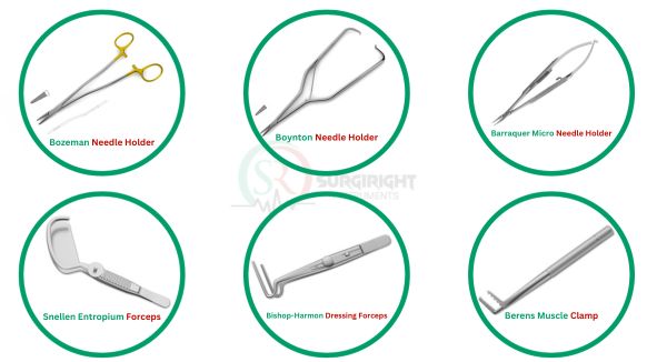 Surgical Tools for Grasping and Holding - Surgi Right